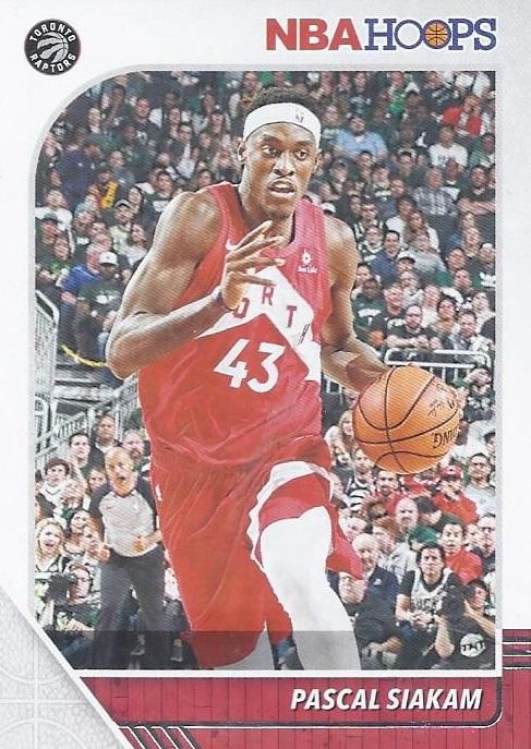 #182 Pascal Siakam - Toronto Raptors - 2019-20 Hoops Basketball