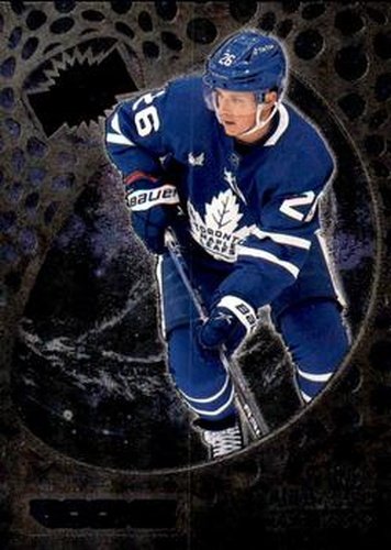 #182 Nick Abruzzese - Toronto Maple Leafs - 2022-23 SkyBox Metal Universe Hockey
