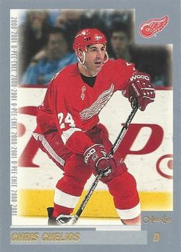 #182 Chris Chelios - Detroit Red Wings - 2000-01 O-Pee-Chee Hockey