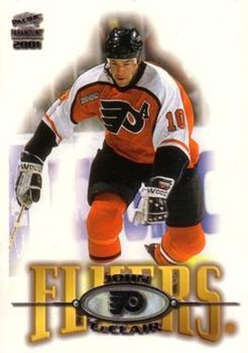 #182 John LeClair - Philadelphia Flyers - 2000-01 Pacific Paramount Hockey