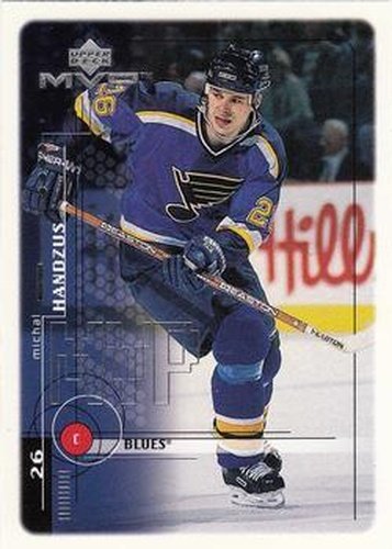 #182 Michal Handzus - St. Louis Blues - 1998-99 Upper Deck MVP Hockey