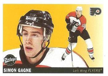 #182 Simon Gagne - Philadelphia Flyers - 2002-03 Upper Deck Vintage Hockey