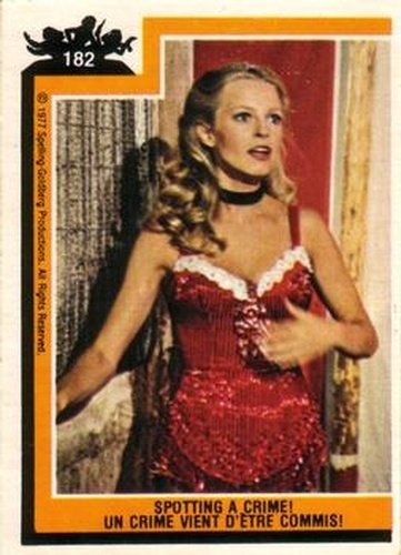 #182 Spotting a Crime! - 1977 O-Pee-Chee Charlie's Angels