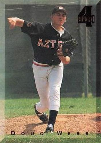 #182 Doug Webb - San Diego State Aztecs / Milwaukee Brewers - 1994 Classic Four Sport