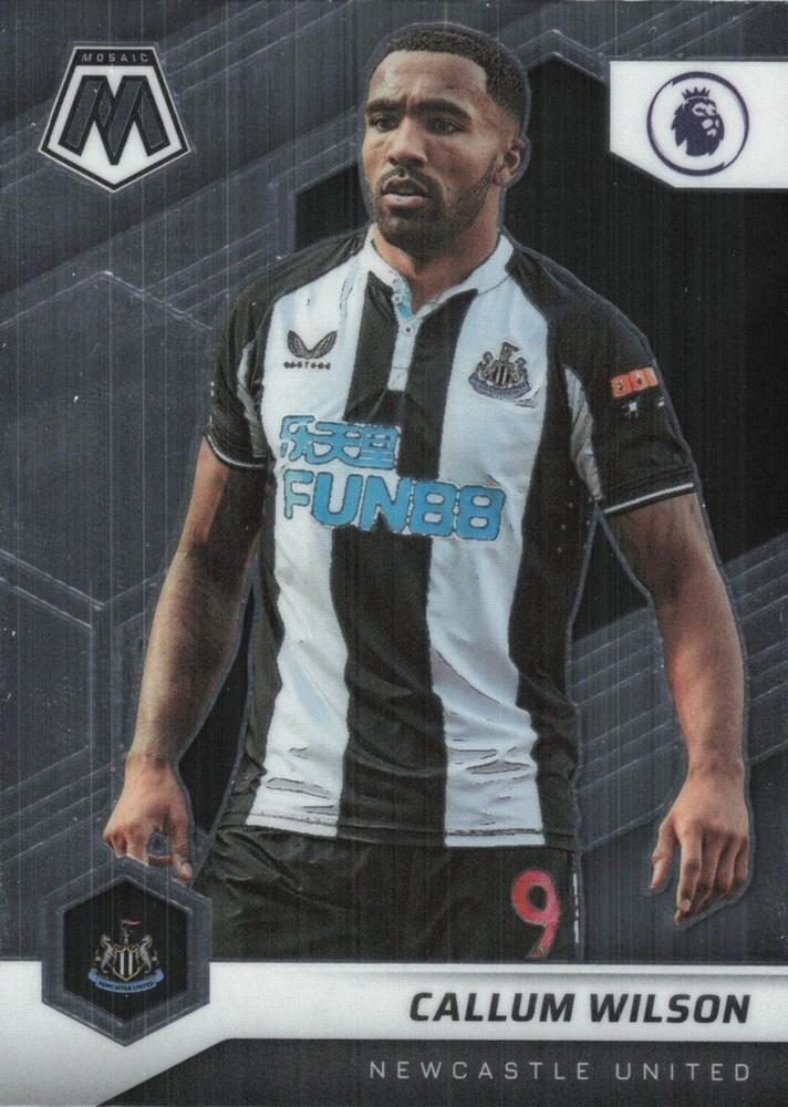#182 Callum Wilson - Newcastle United - 2021-22 Panini Mosaic Premier League Soccer