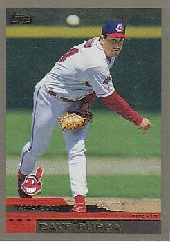 #182 Dave Burba - Cleveland Indians - 2000 Topps Baseball