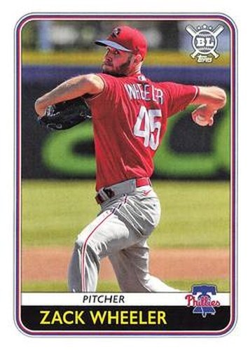 #183 Zack Wheeler - Philadelphia Phillies - 2020 Topps Big League Baseball