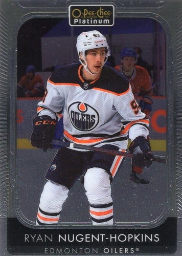 #183 Ryan Nugent-Hopkins - Edmonton Oilers - 2021-22 O-Pee-Chee Platinum Hockey
