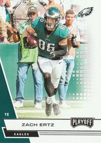 #183 Zach Ertz - Philadelphia Eagles - 2020 Panini Playoff Football
