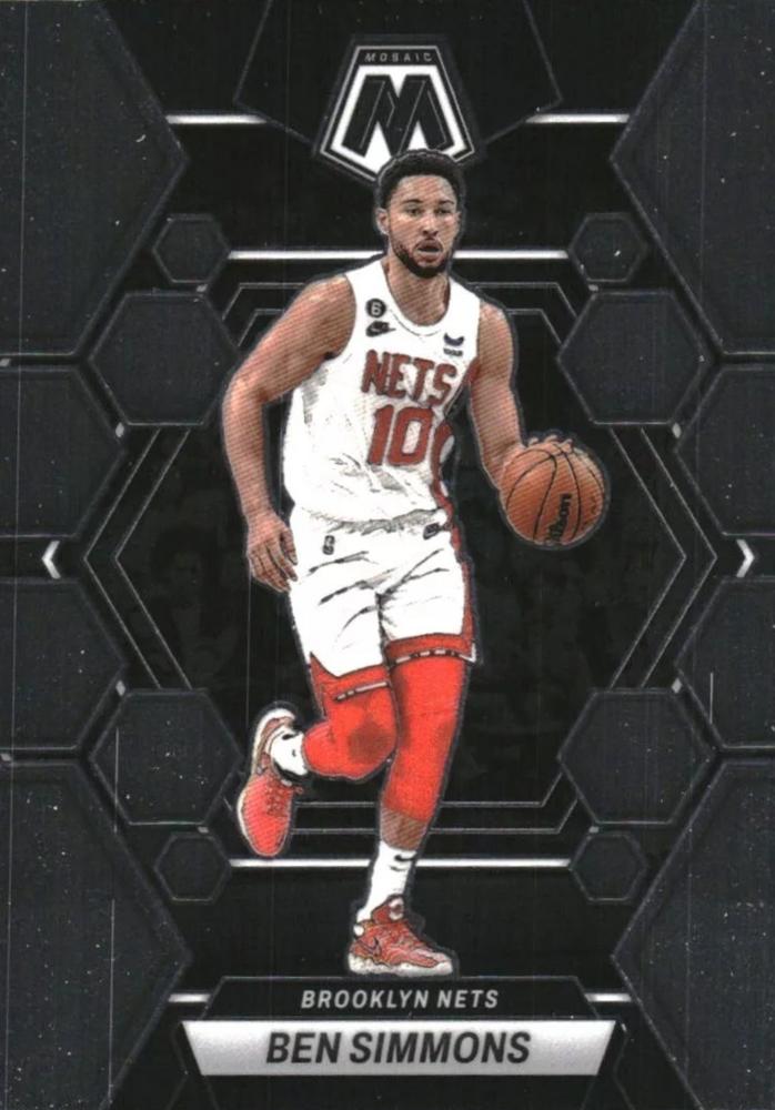 #183 Ben Simmons - Brooklyn Nets - 2022-23 Panini Mosaic Basketball