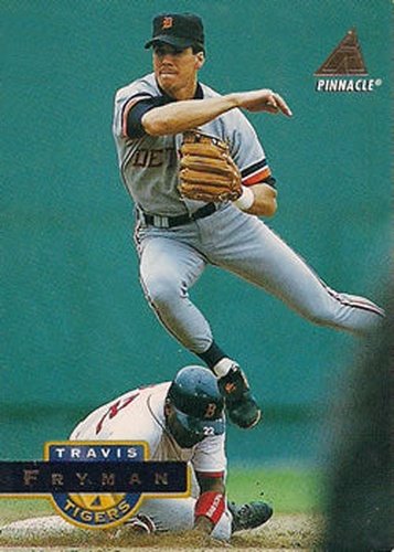 #183 Travis Fryman - Detroit Tigers - 1994 Pinnacle Baseball