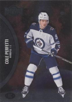 #183 Cole Perfetti - Winnipeg Jets - 2021-22 Skybox Metal Universe Hockey