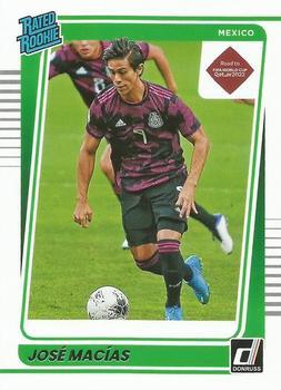 #183 Jose Macias - Mexico - 2021-22 Donruss Road to FIFA World Cup Qatar 2022 Soccer