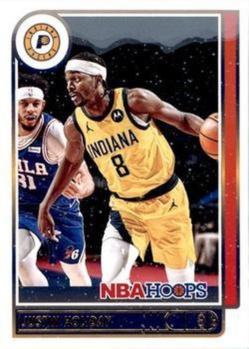 #183 Justin Holiday - Indiana Pacers - 2021-22 Hoops Winter Basketball