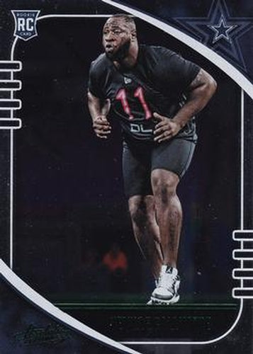 #183 Neville Gallimore - Dallas Cowboys - 2020 Panini Absolute - Green Football