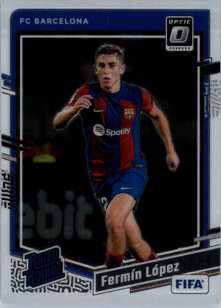 #183 Fermin Lopez - FC Barcelona - 2023-24 Donruss - Optic Soccer