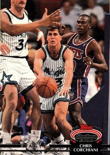 #183 Chris Corchiani - Orlando Magic - 1992-93 Stadium Club Basketball