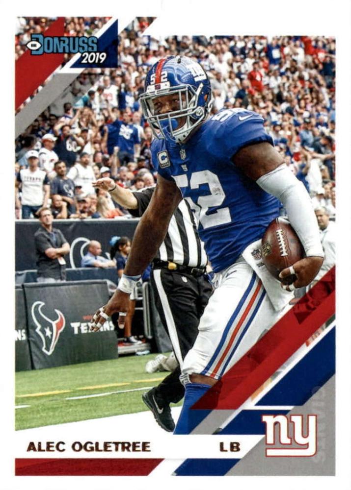 #183 Alec Ogletree - New York Giants - 2019 Donruss Football