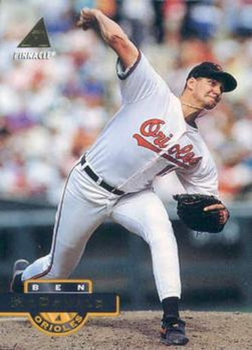 #184 Ben McDonald - Baltimore Orioles - 1994 Pinnacle Baseball