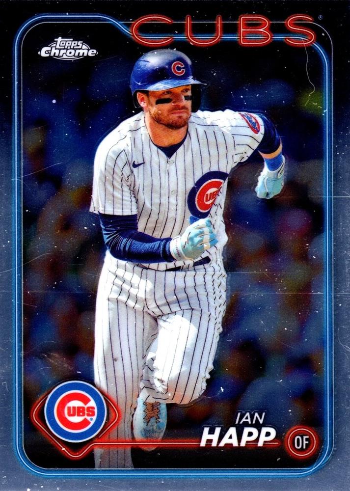 #184 Ian Happ - Chicago Cubs - 2024 Topps Chrome Baseball