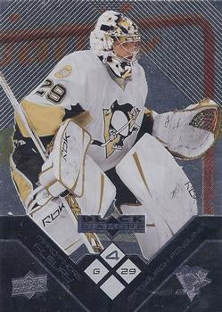 #184 Marc-Andre Fleury - Pittsburgh Penguins - 2008-09 Upper Deck Black Diamond Hockey