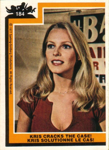 #184 Kris Cracks the Case! - 1977 O-Pee-Chee Charlie's Angels