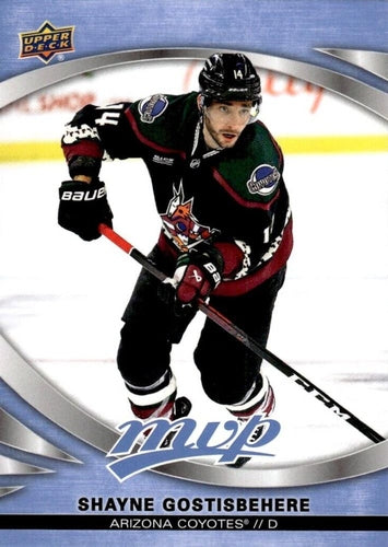 #184 Shayne Gostisbehere - Arizona Coyotes - 2023-24 Upper Deck MVP - Ice Battles Hockey