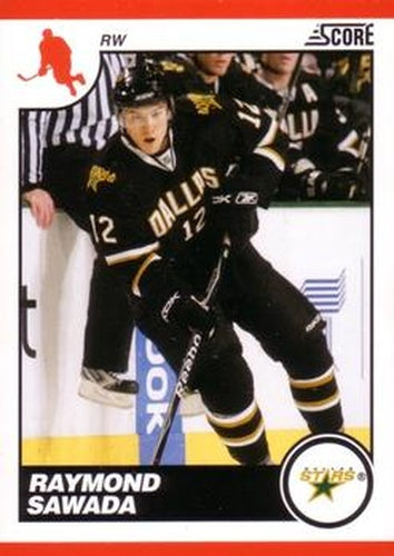 #184 Raymond Sawada - Dallas Stars - 2010-11 Score Hockey