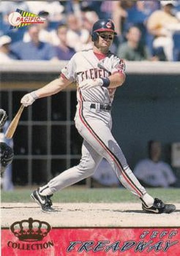#184 Jeff Treadway - Cleveland Indians - 1994 Pacific Baseball