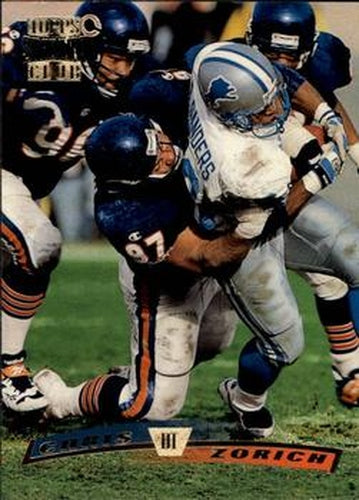 #184 Chris Zorich - Chicago Bears - 1996 Stadium Club Football