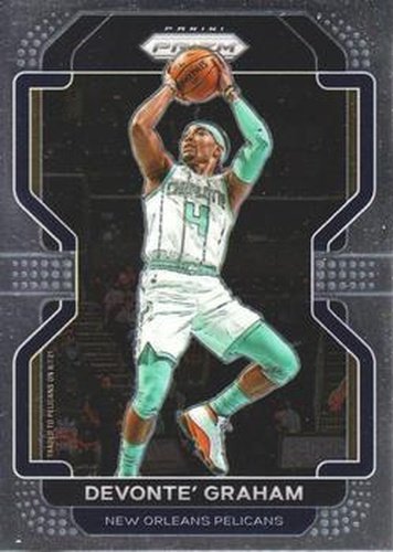 #184 Devonte' Graham - New Orleans Pelicans - 2021-22 Panini Prizm Basketball