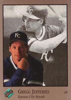 #184 Gregg Jefferies - Kansas City Royals - 1992 Studio Baseball