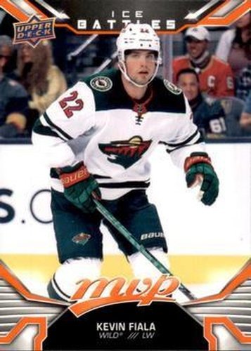 #184 Kevin Fiala - Minnesota Wild - 2022-23 Upper Deck MVP - Ice Battles Hockey