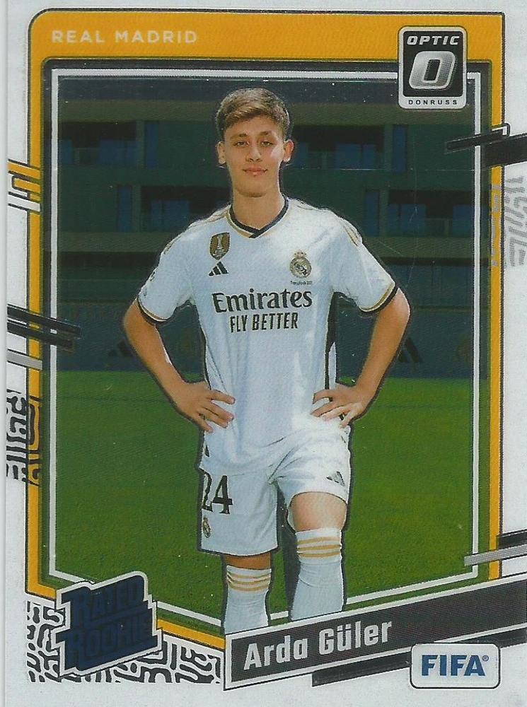 #184 Arda Guler - Real Madrid CF - 2023-24 Donruss - Optic Soccer