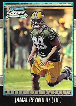 #184 Jamal Reynolds - Green Bay Packers - 2001 Bowman Chrome Football