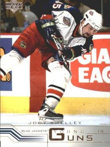 #185 Jody Shelley - Columbus Blue Jackets - 2001-02 Upper Deck Hockey