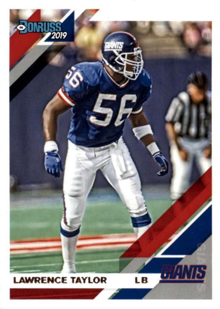 #185 Lawrence Taylor - New York Giants - 2019 Donruss Football