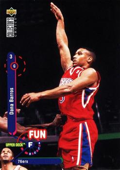 #185 Dana Barros - Philadelphia 76ers - 1995-96 Collector's Choice Basketball