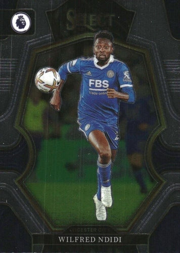 #185 Wilfred Ndidi - Leicester City - 2022-23 Panini Select Premier League Soccer