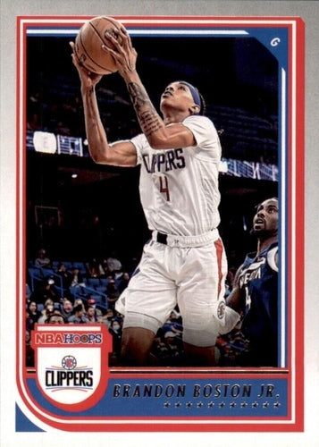 #185 Brandon Boston Jr. - Los Angeles Clippers - 2022-23 Hoops Basketball