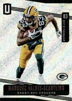 #185 Marquez Valdes-Scantling - Green Bay Packers - 2019 Panini Unparalleled Football