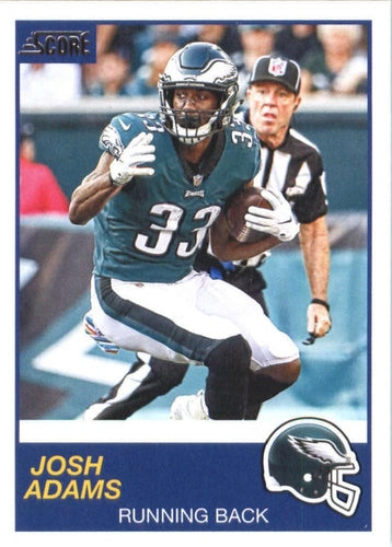 #185 Josh Adams - Philadelphia Eagles - 2019 Score Football