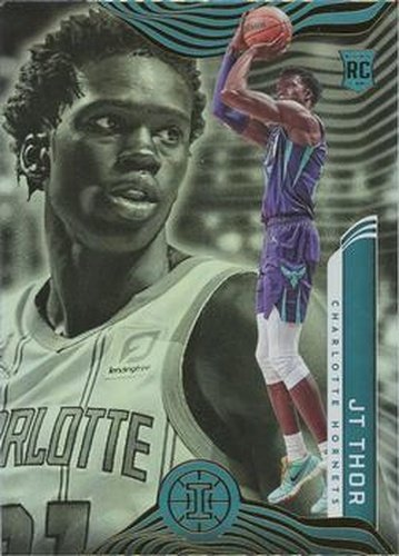 #185 JT Thor - Charlotte Hornets - 2021-22 Panini Illusions Basketball