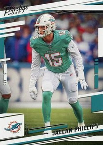 #185 Jaelan Phillips - Miami Dolphins - 2022 Panini Prestige Football