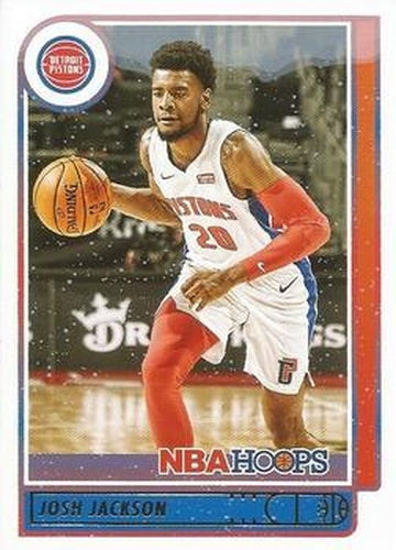 #185 Josh Jackson - Detroit Pistons - 2021-22 Hoops Winter Basketball