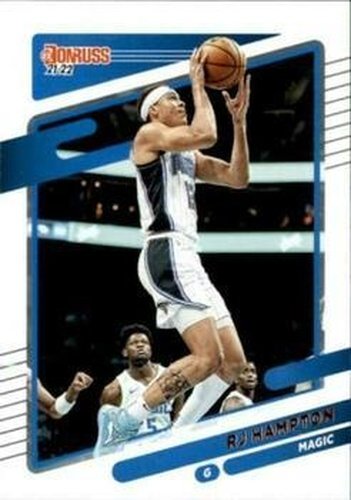 #185 RJ Hampton - Orlando Magic - 2021-22 Donruss Basketball