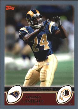 #185 Trung Canidate - Washington Redskins - 2003 Topps Football