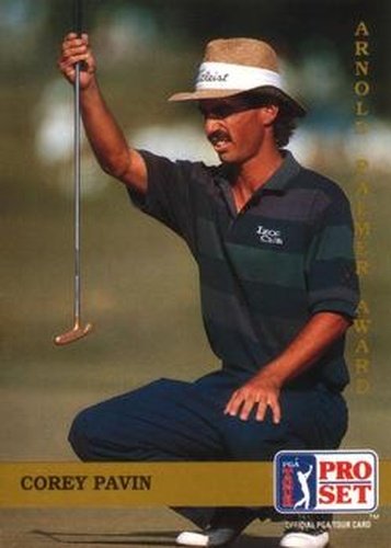 #185 Corey Pavin - 1992 Pro Set PGA Tour Golf