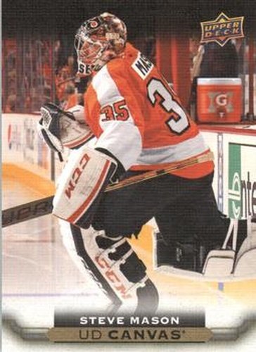 #C185 Steve Mason - Philadelphia Flyers - 2015-16 Upper Deck - UD Canvas Hockey