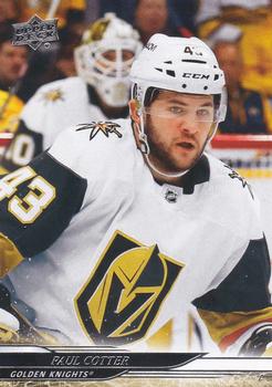#186 Paul Cotter - Vegas Golden Knights - 2024-25 Upper Deck Hockey